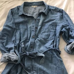 Lightweight chambray jean Dress